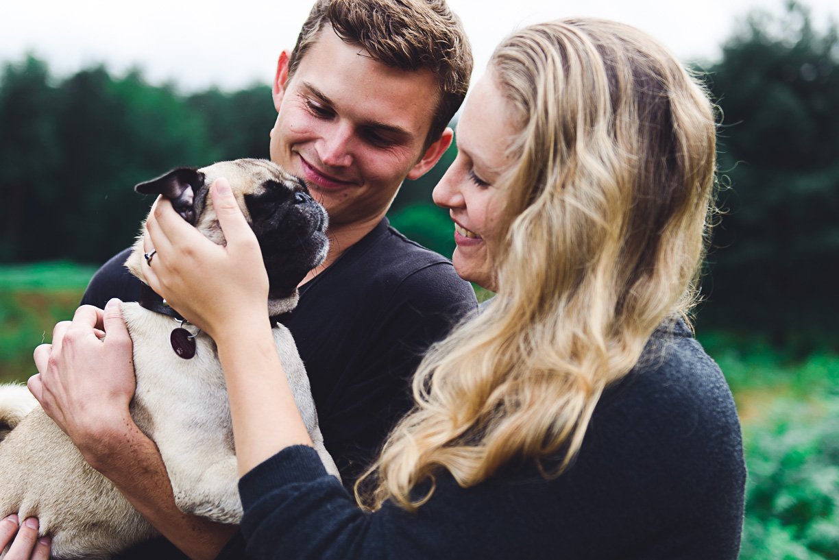 Bild zu Vanessa & Pierre – Paarshoot in der Wahner Heide Köln