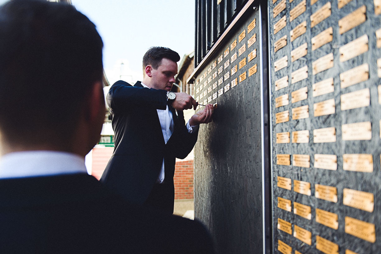 Bild zu Eine Männerhochzeit im Naafshäuschen in Lohmar