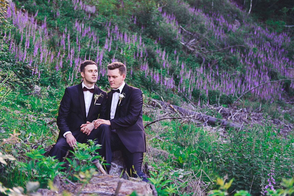 Bild zu Eine Männerhochzeit im Naafshäuschen in Lohmar