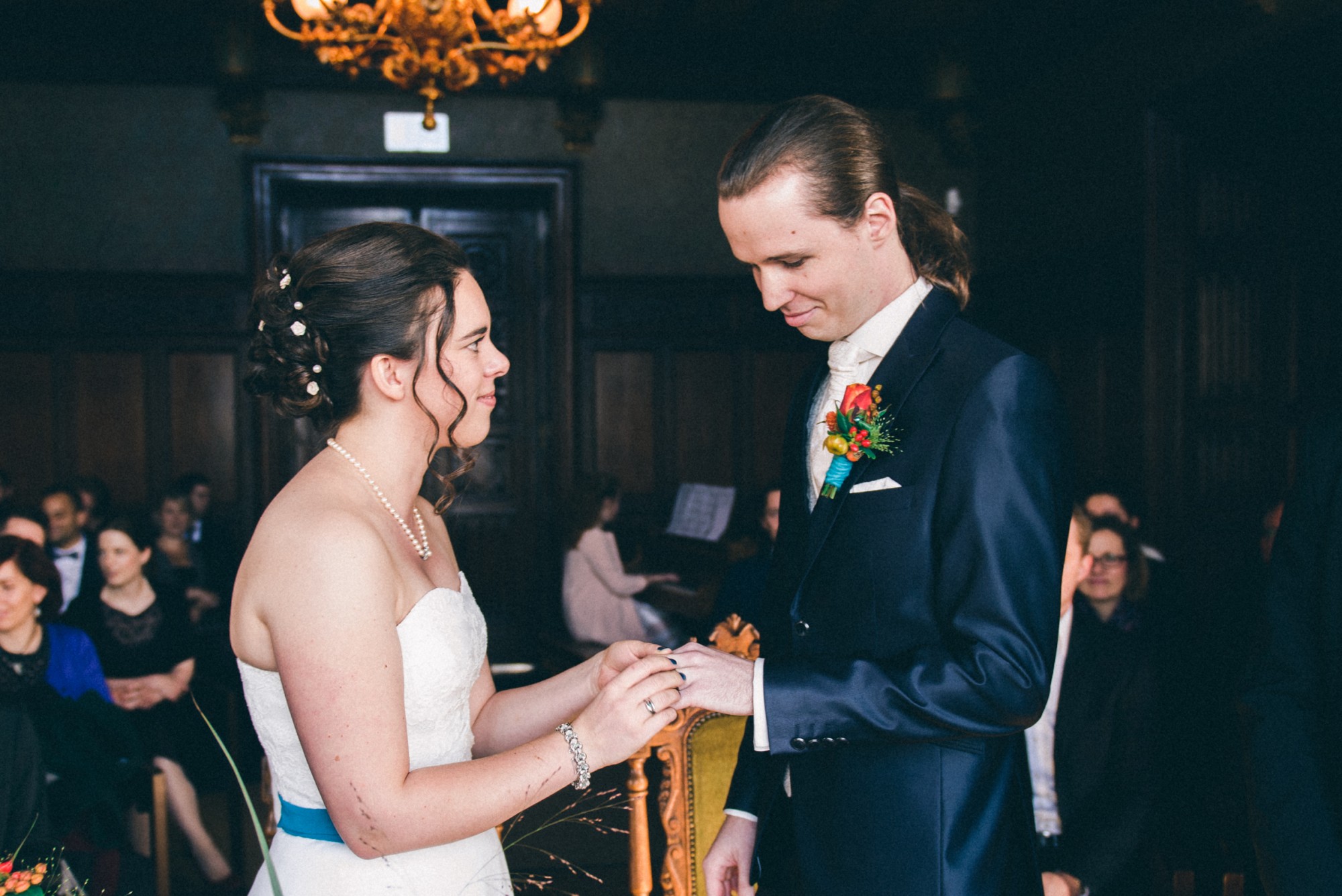 Bild zu Hochzeit auf Schloss Drachenburg in Königswinter